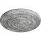 Ekena Millwork Carton Ceiling Medallion (For Canopies up to 3 3/4"), 17 3/4"OD x 1 3/8"P, Ultra Pure White Crackle CM18CAUWC - alternate 3